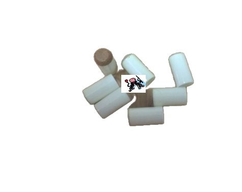 撞球桿用皮頭套