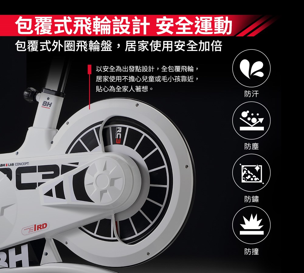 RC3-P 智動磁控後驅飛輪(可租可買)
