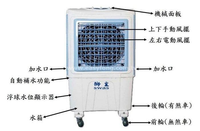 獅皇18吋 KY05BH 商用水冷扇 機械式餐飲業、中小社區最愛 